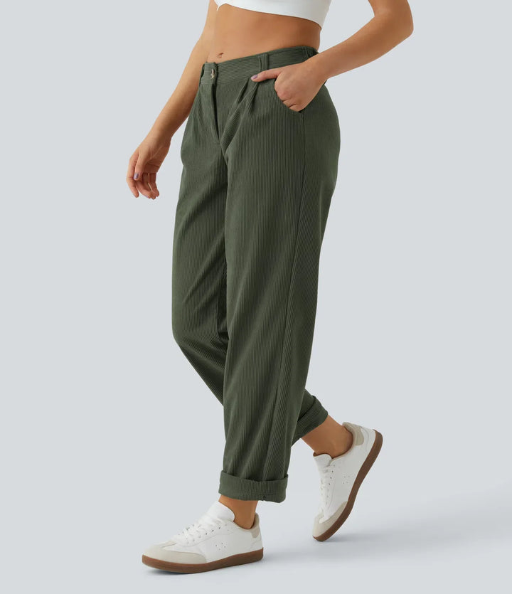 Stella™ | Spodnie z średnim stanem