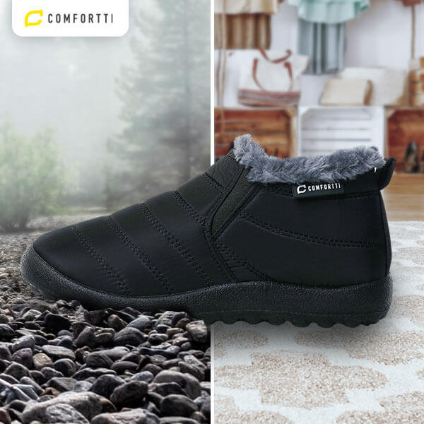 Krzysztof™ | Uniwersalne Ciepłe Buty Zimowe z Antypoślizgową Podeszwą