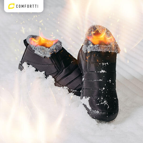 Krzysztof™ | Uniwersalne Ciepłe Buty Zimowe z Antypoślizgową Podeszwą