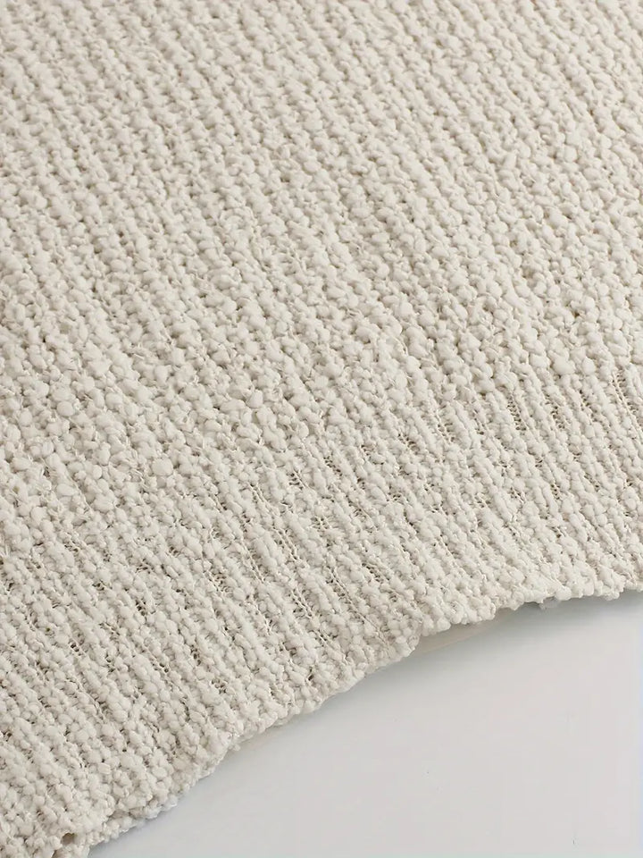 Fenna™ Sweter z Odkrytymi Ramionami