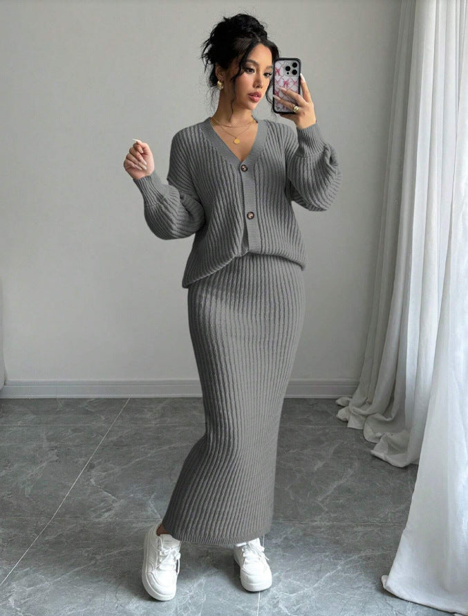 Marcelli Élégance| Prążkowany komplet premium