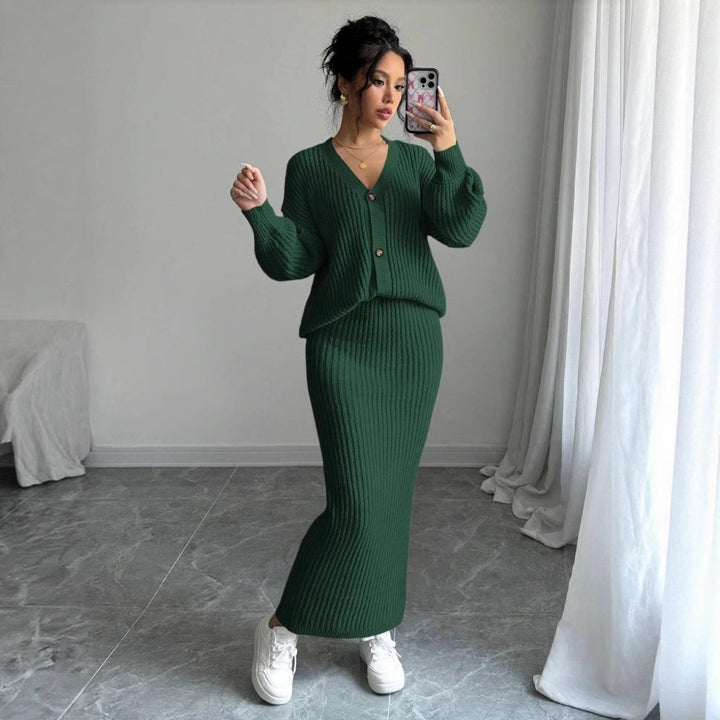 Marcelli Élégance| Prążkowany komplet premium