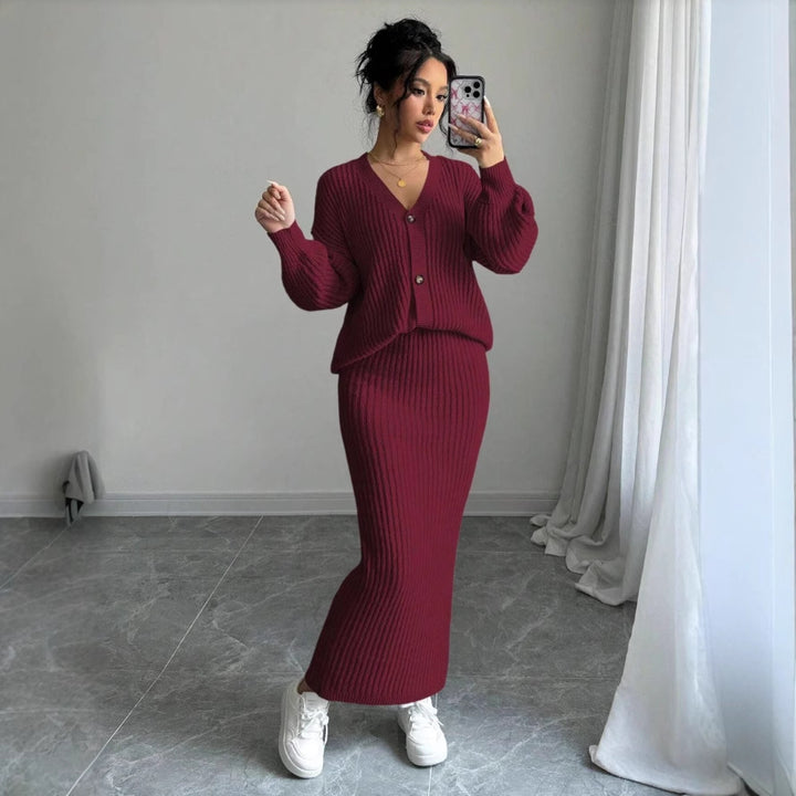 Marcelli Élégance| Prążkowany komplet premium