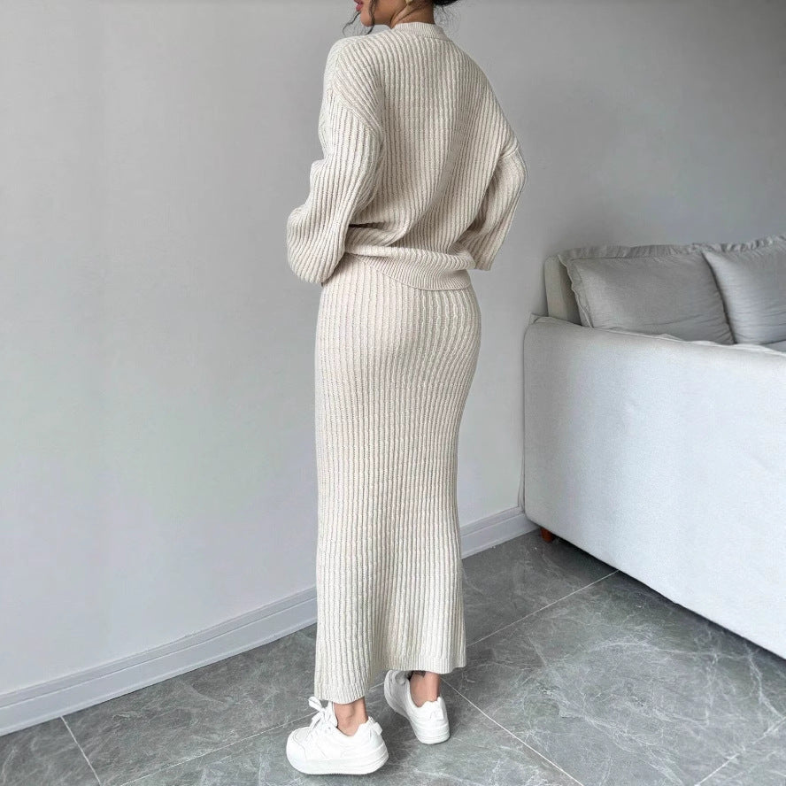 Marcelli Élégance| Prążkowany komplet premium